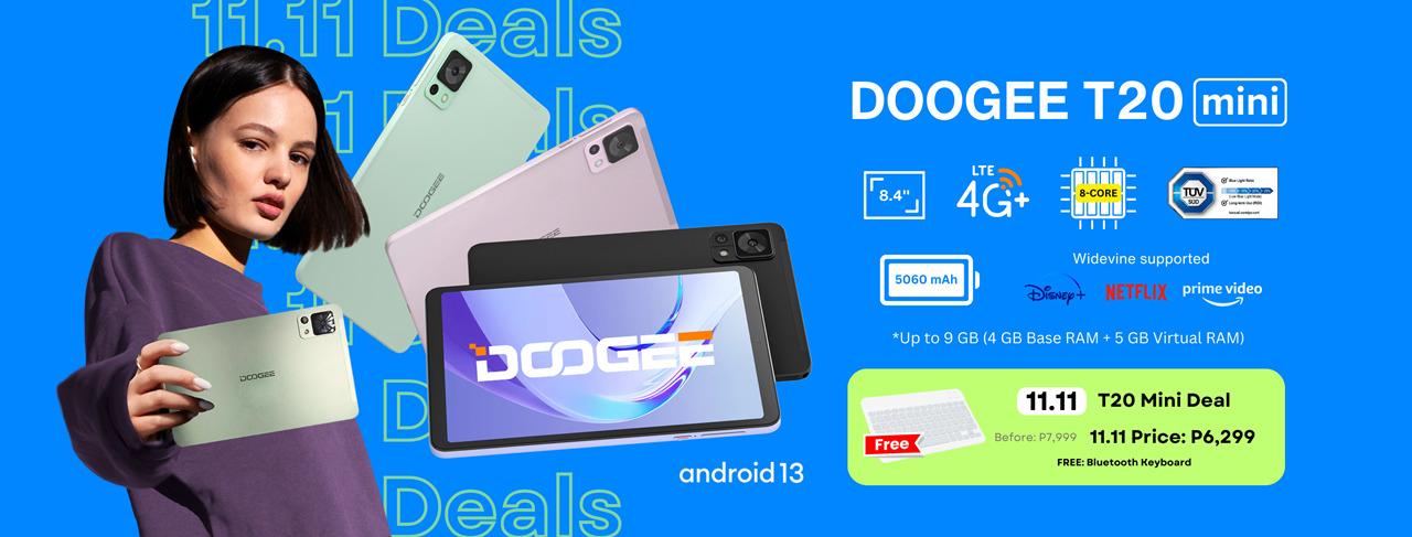 Doogee T30 Ultra debuts as new 11-inch Android tablet for under US