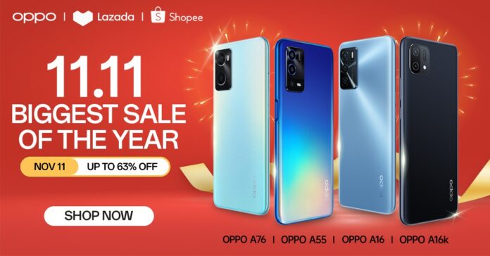 OPPO 11.11 Sale announced