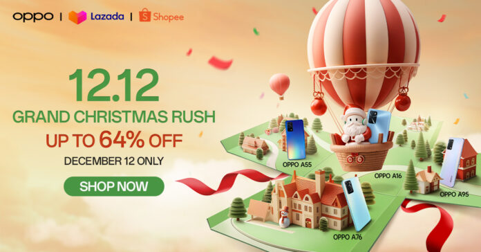 OPPO 12.12 Sale offers up to 64% OFF