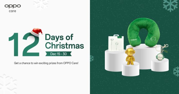 OPPO Spreads Holiday Cheer with 12 Days of Christmas Promo