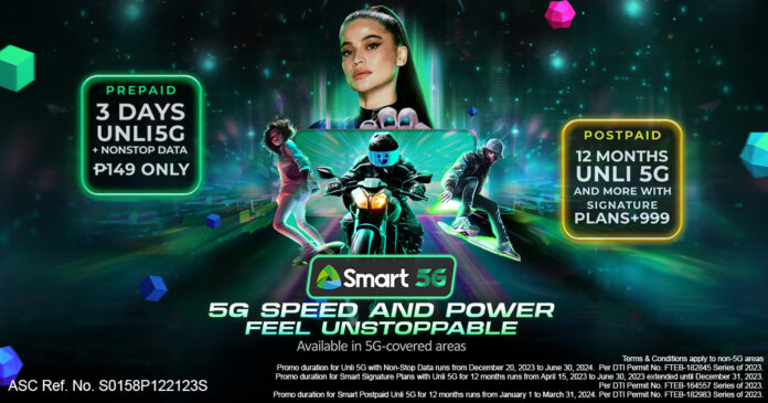 Smart intros new Unli 5G + Non-Stop Data offer