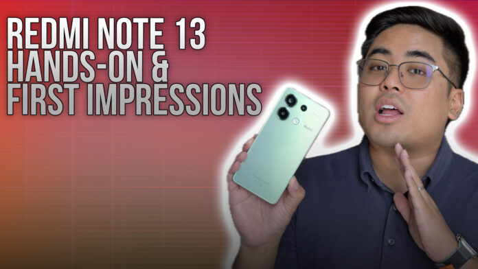 Redmi Note 13 Hands-on & First Impressions Video