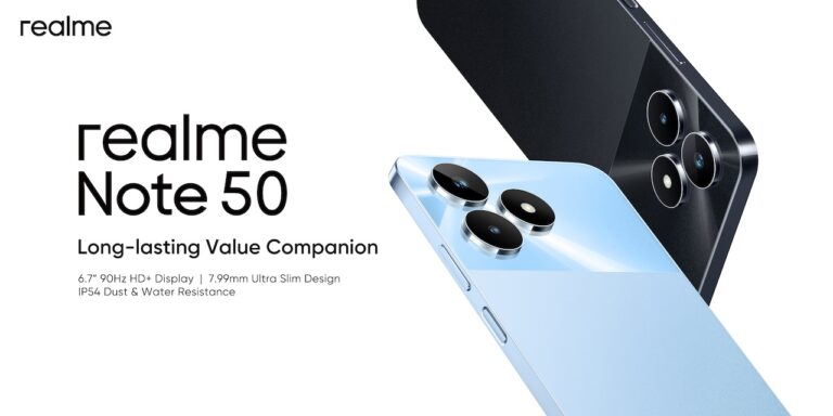 Realme Note Teaser Banner