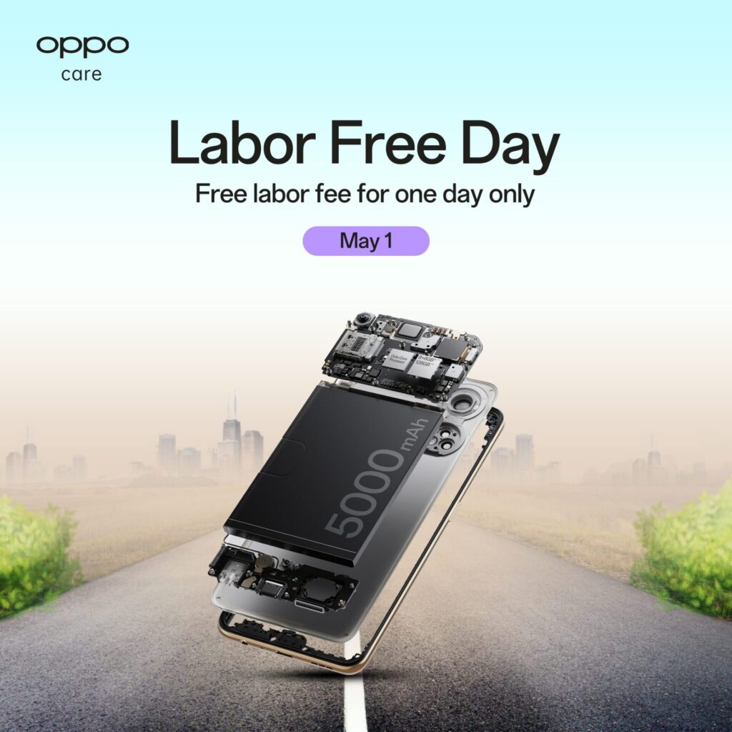 OPPO Labor Day Promo