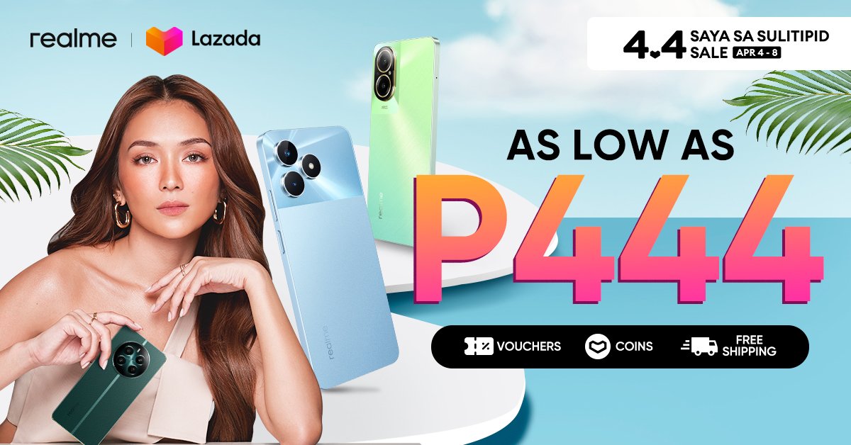 realme Offers Incredible Deals During Lazada 4.4 Sale