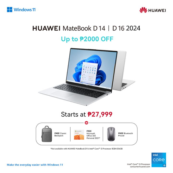 HUAWEI MateBook Family May Promo Cover