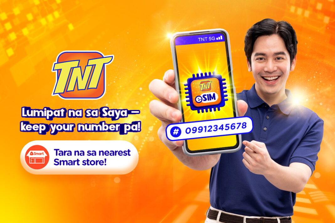 TNT eSIM via MNP