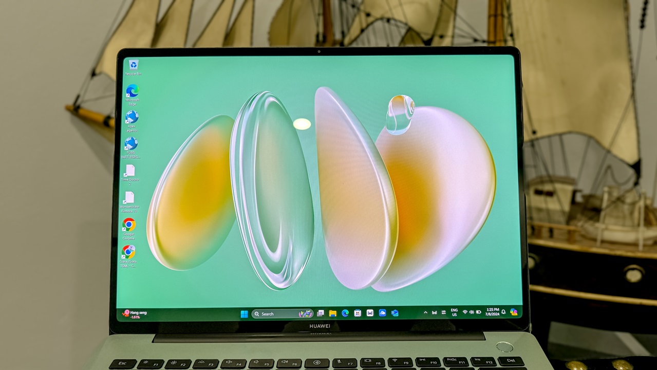 huawei matebook display