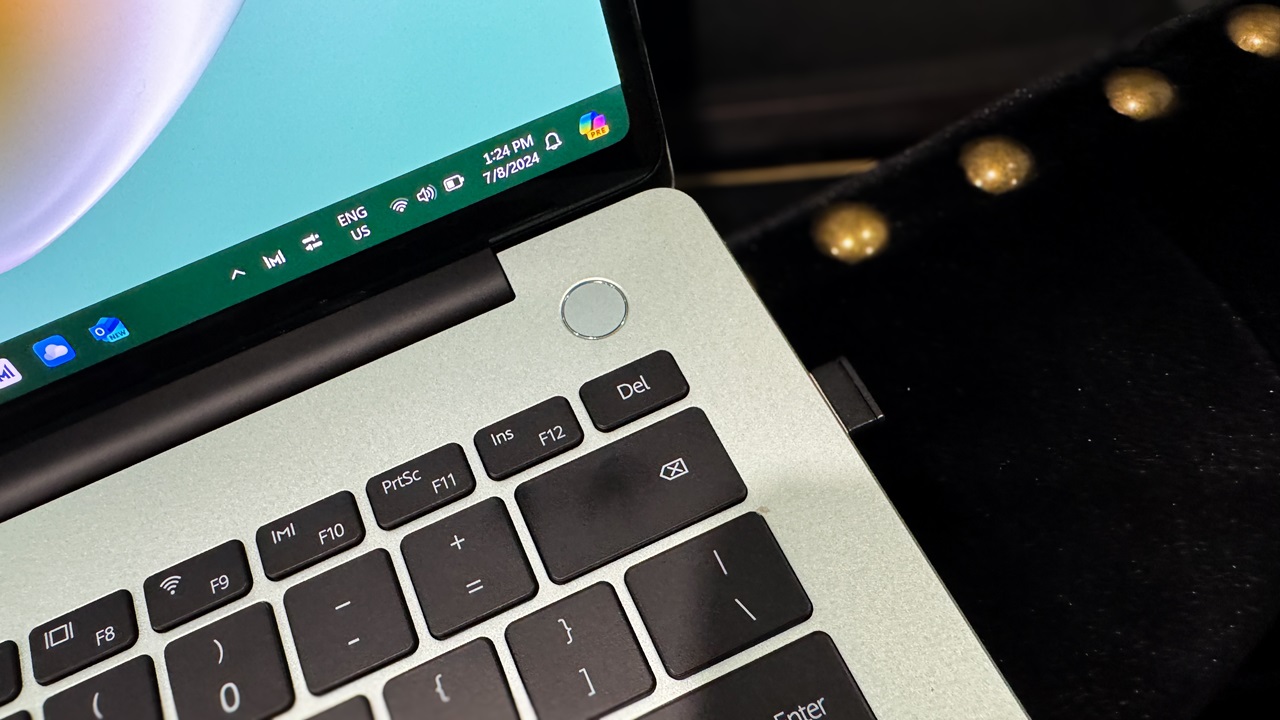 huawei matebook fingerprint scanner