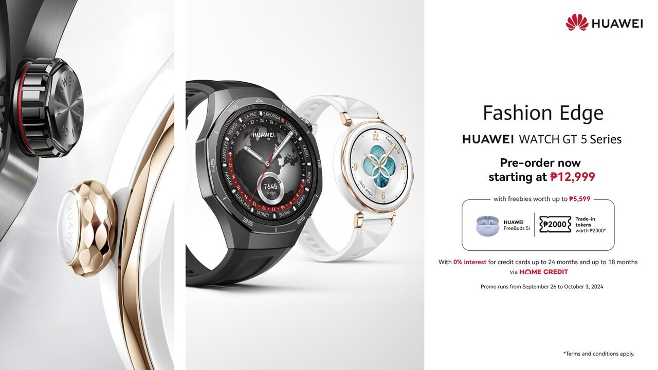 HUAWEI WATCH GT 5 series now available for pre-order
