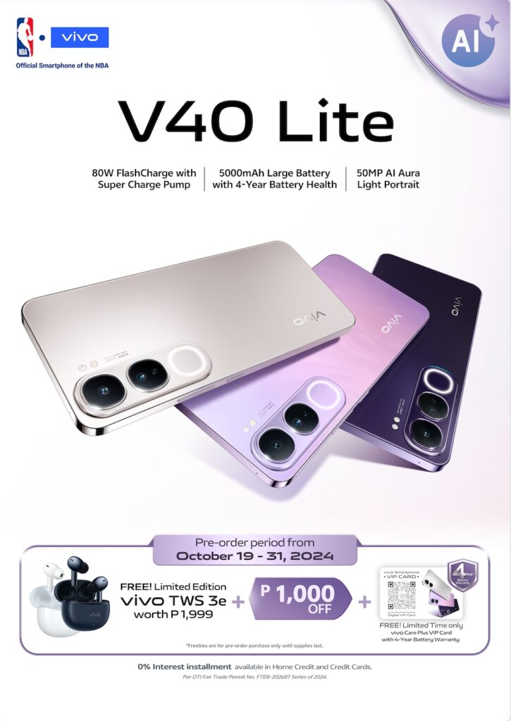 vivo V Lite Pre order