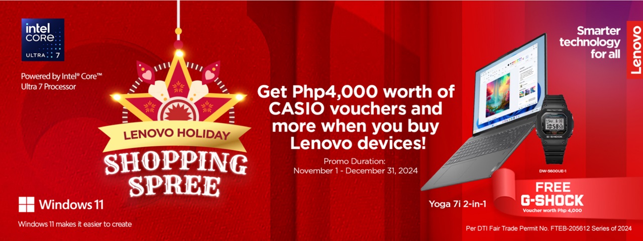 lenovo holiday shopping spree promo