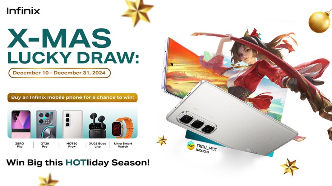 Infinix X Mas Lucky Draw