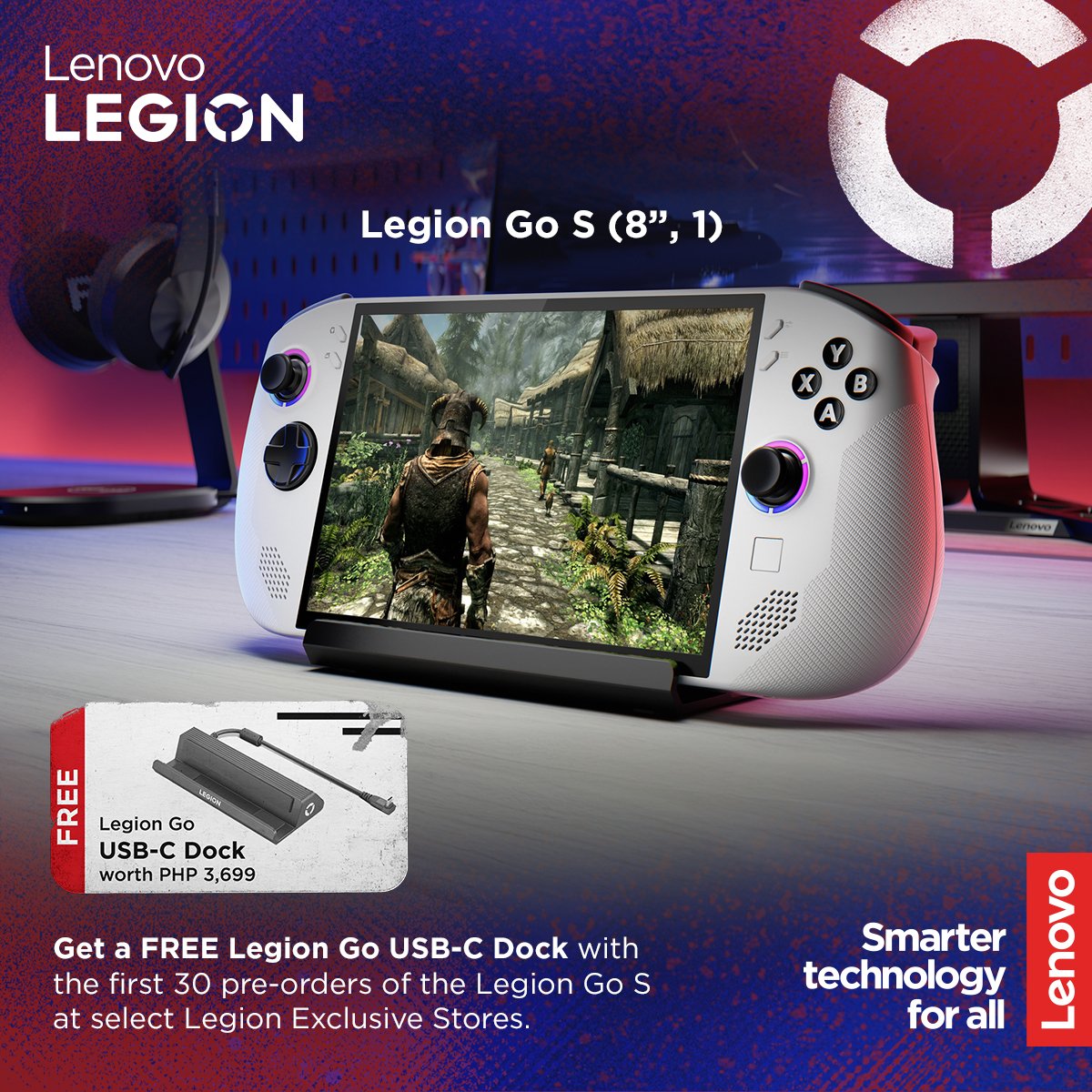 Lenovo Legion Go S is now available for pre-order in the Philippines