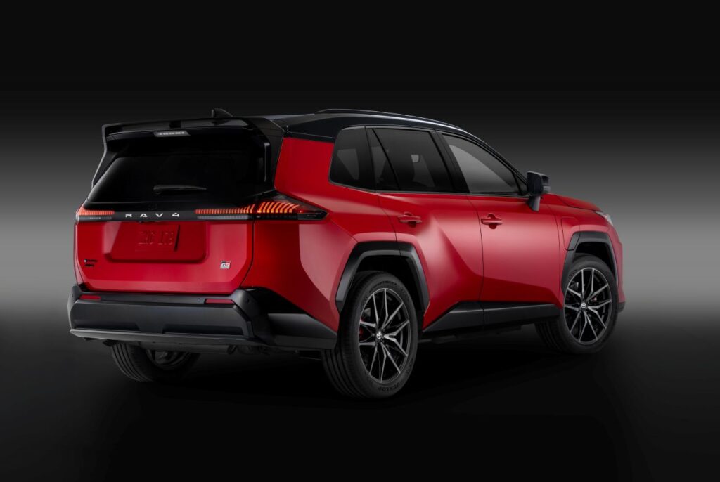 Toyota RAV GR Back