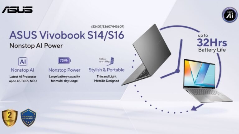 ASUS Vivobook S AI laptops now official in the Philippines