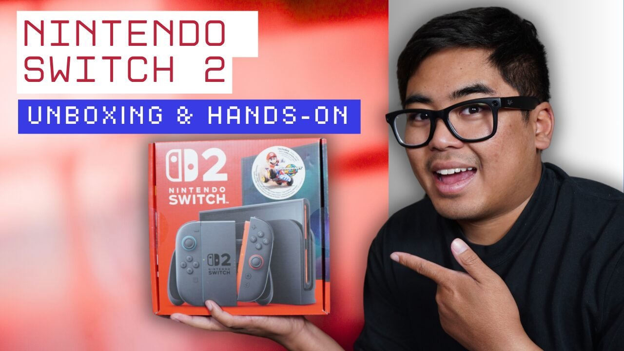 Nintendo Switch 2 Unboxing and First Impressions Video