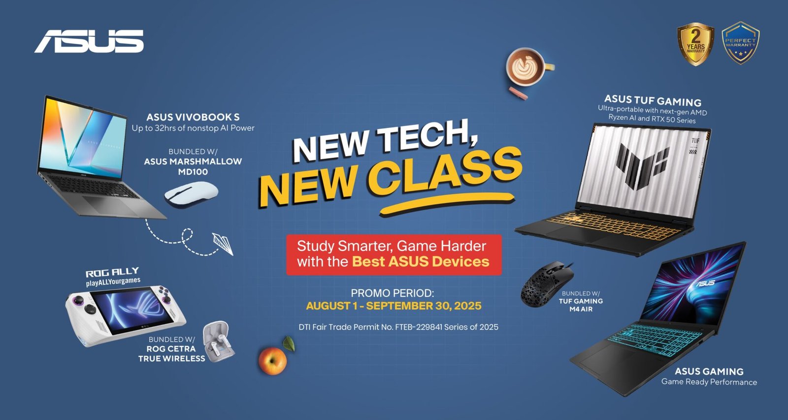 ASUS Philippines Launches 2025 Back-to-School Promo