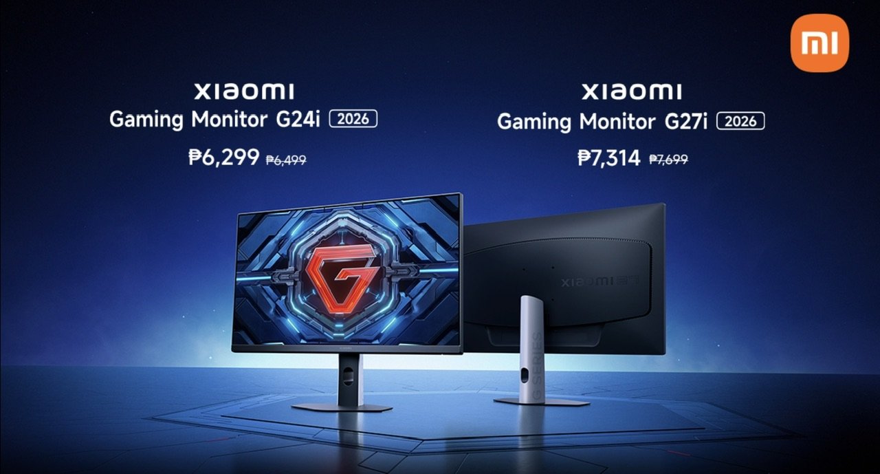 Xiaomi Launches Gaming Monitors G24i and G27i in the Philippines