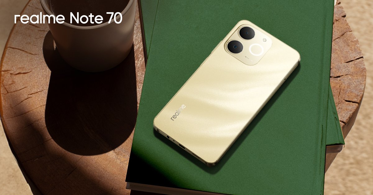 realme Note 70 Launches in the Philippines with 6300mAh Battery and Military-Grade Durability for Php 3,999