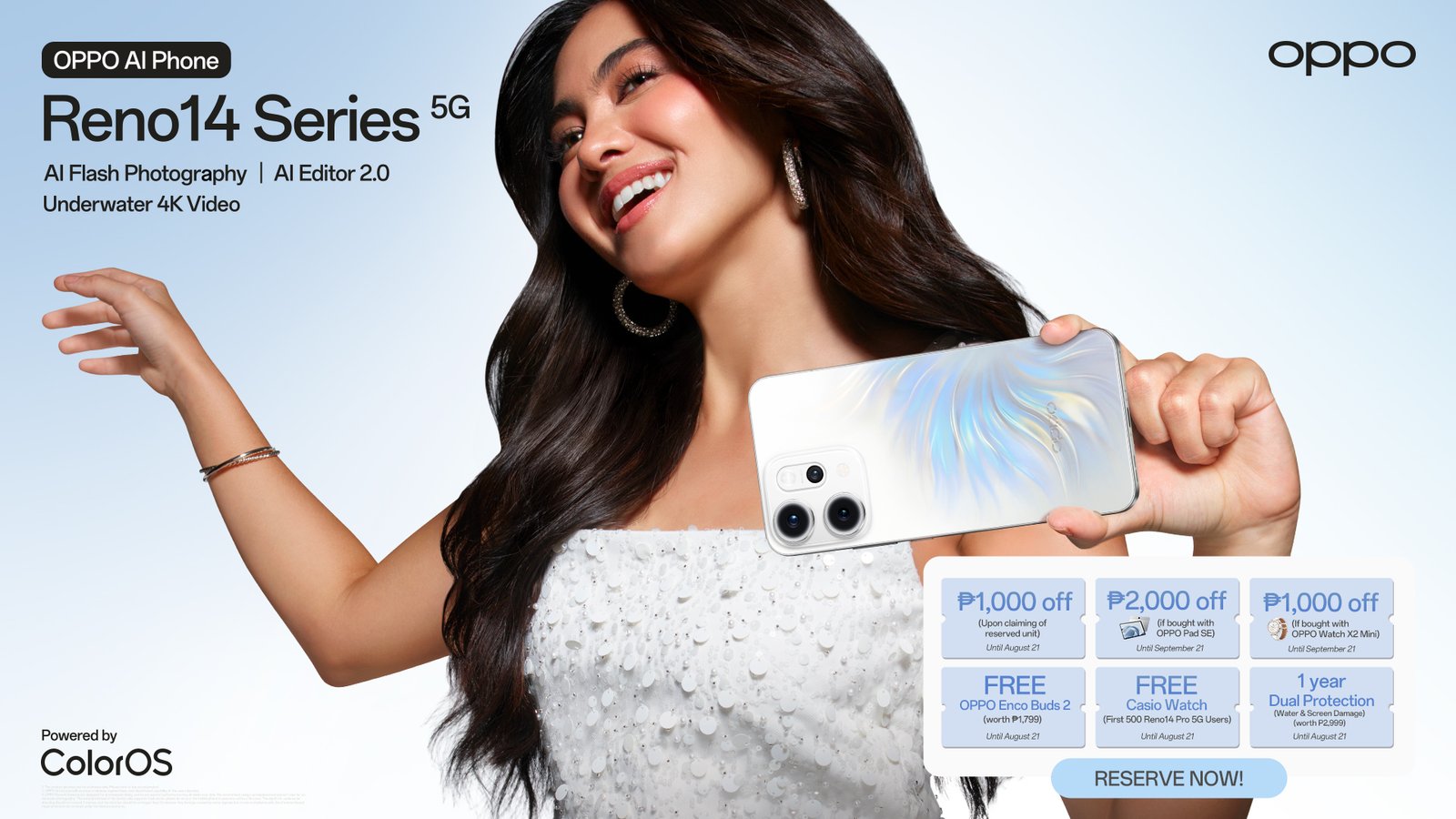 OPPO Reno14 Series 5G Launches in the Philippines on August 8