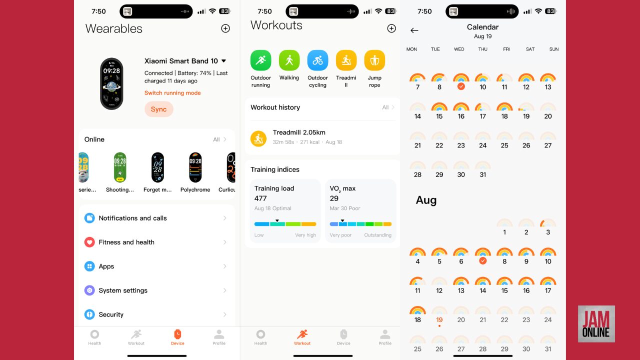 Xiaomi Smart Band App