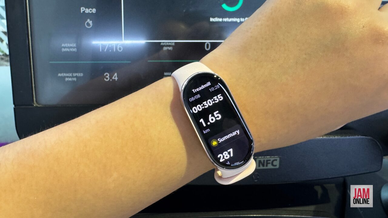 Xiaomi Smart Band Review Workout