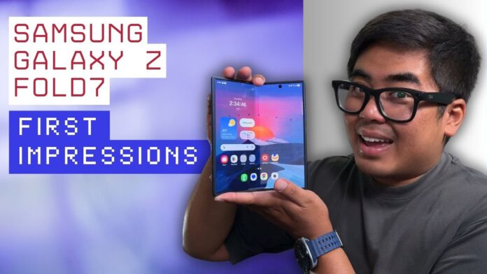 Samsung Galaxy Z Fold7 First Impressions: Thinner, Smarter, and More Exciting!