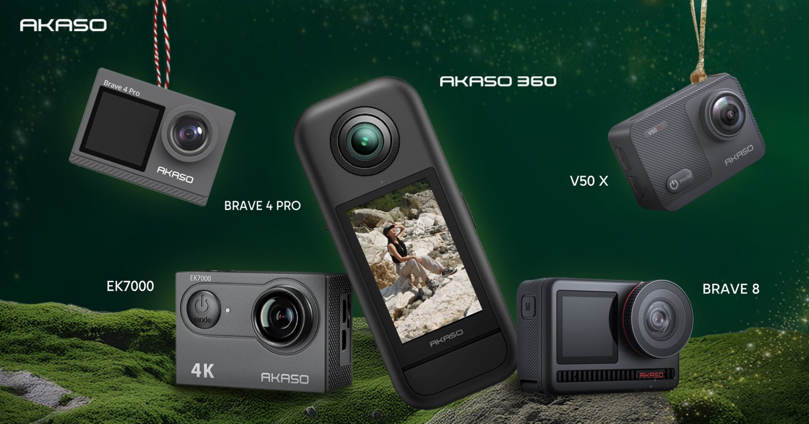 AKASO highlights action cameras for every holiday story this holiday season