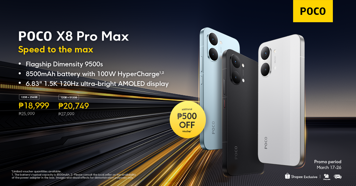 POCO X8 Pro Series launches in the Philippines