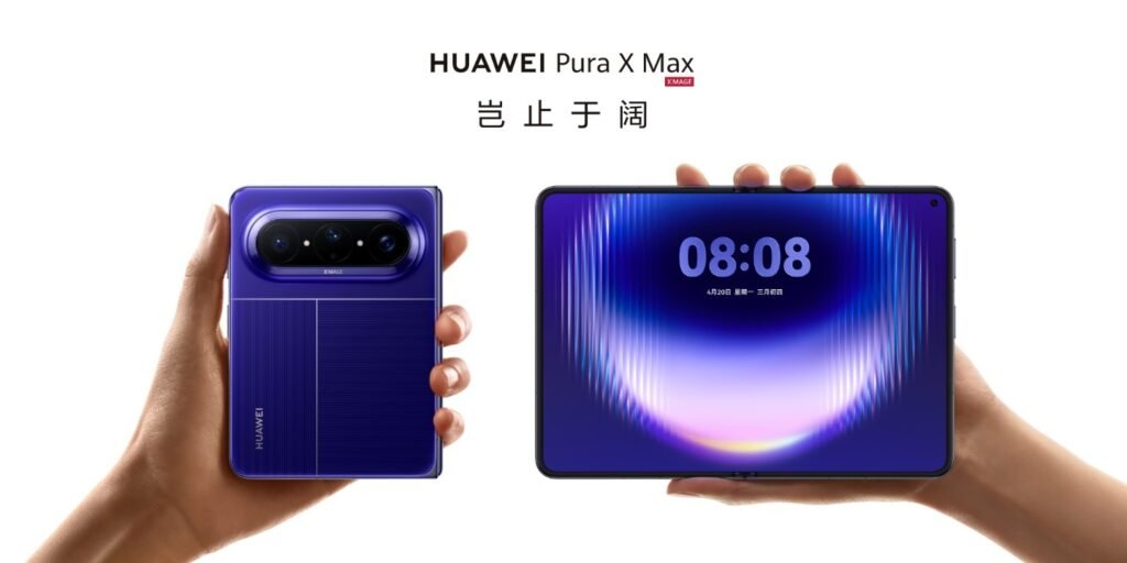 HUAWEI Pura X Max Unveiled: Wider Foldable Display Set to Rival Apple’s Upcoming iPhone Fold