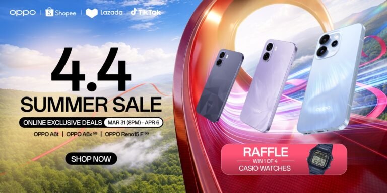 OPPO 4.4 Sale Now Live in the Philippines with Discounts, Vouchers, and Freebies