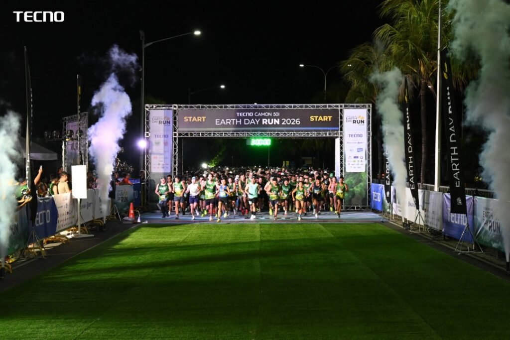 TECNO CAMON 50 Series highlights Earth Day Run Manila with over 15,000 participants