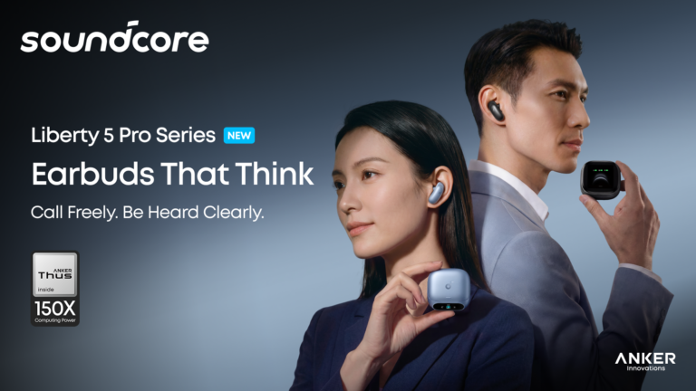 Anker launches soundcore Liberty 5 Pro earbuds with a touch screen and an on-device AI chip