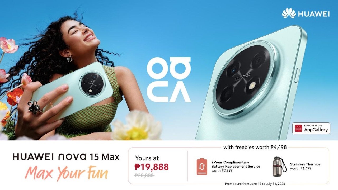 HUAWEI nova 15 Max launched in the Philippines for PHP 19,888