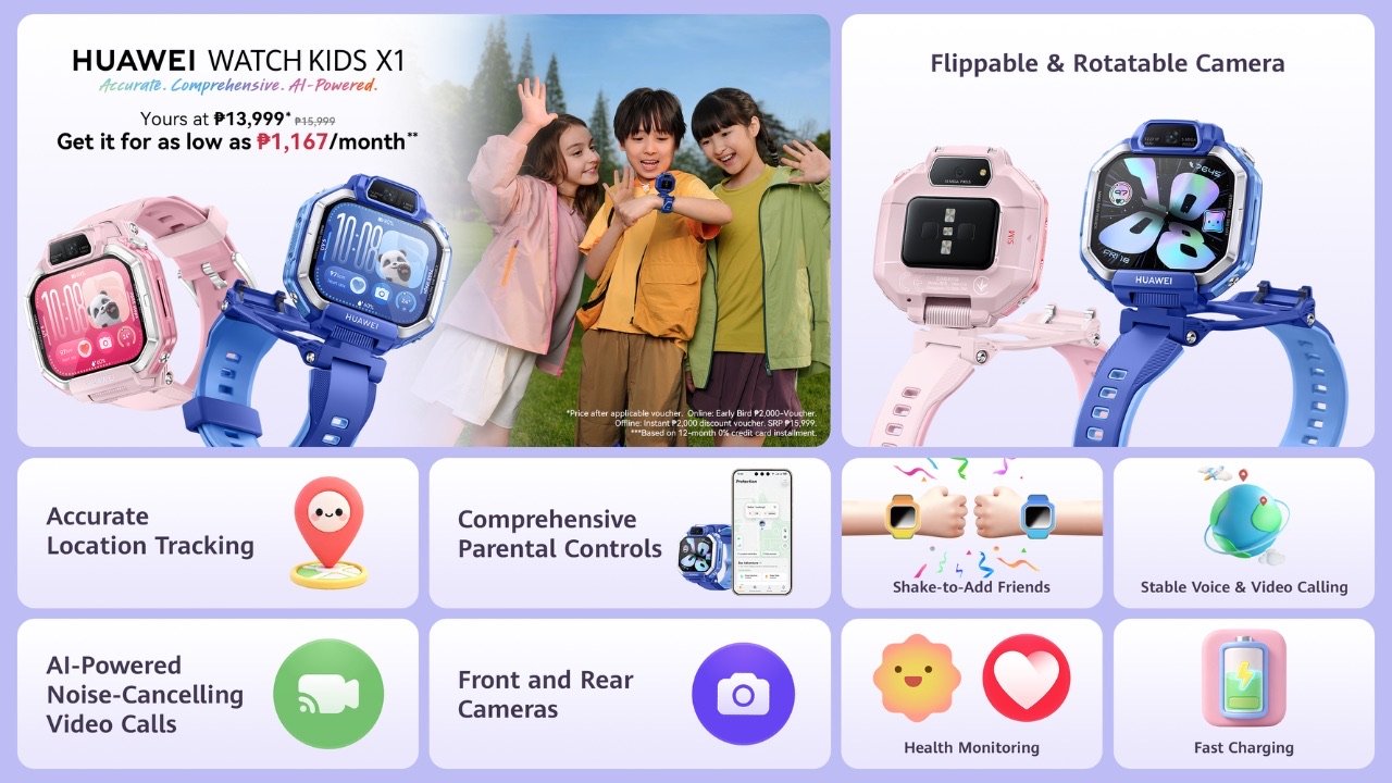 HUAWEI WATCH Kids X1 Arrives in the Philippines for PHP 13,999