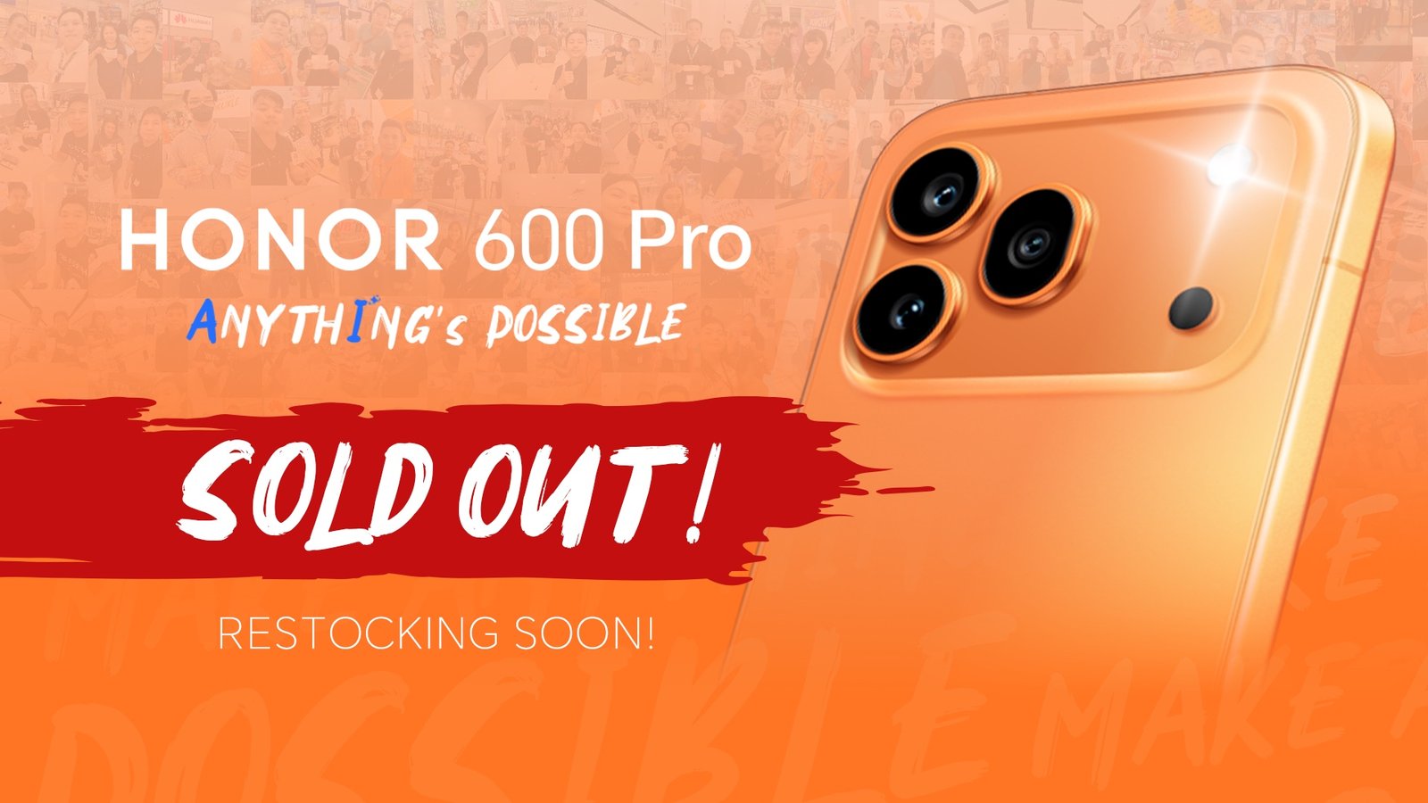 HONOR 600 Pro Sold Out as HONOR 600 Series Gains Strong Demand in the Philippines