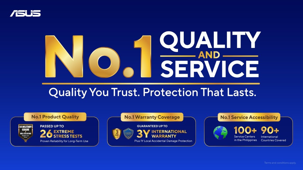 ASUS Philippines Expands Warranty and Service Benefits for 2026