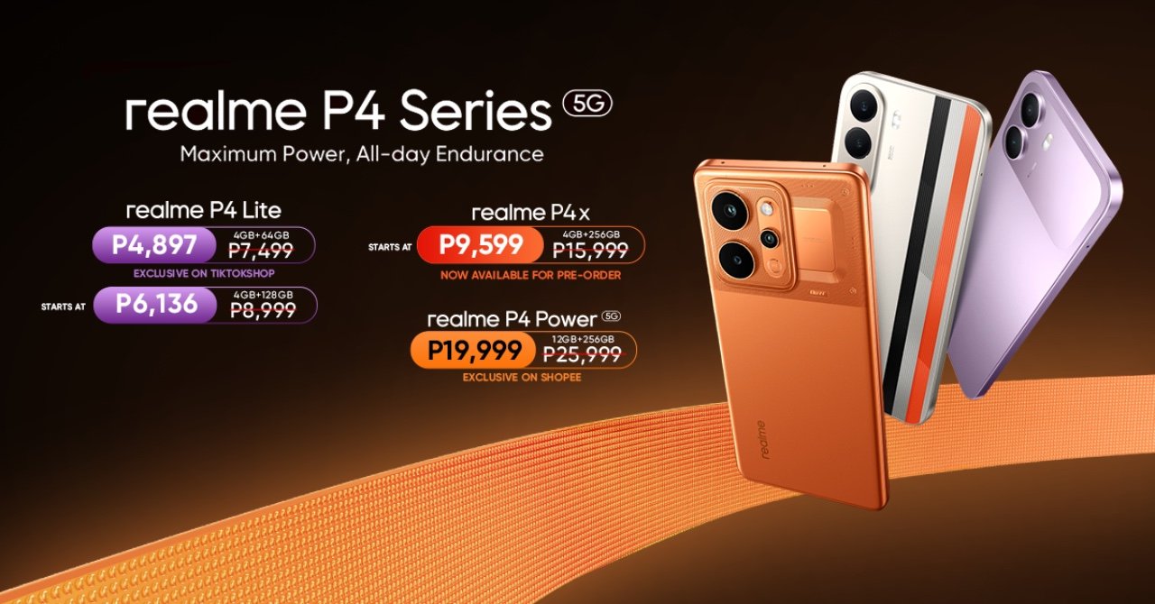 realme P4 Series 5G launched in the Philippines with up to 10001mAh battery