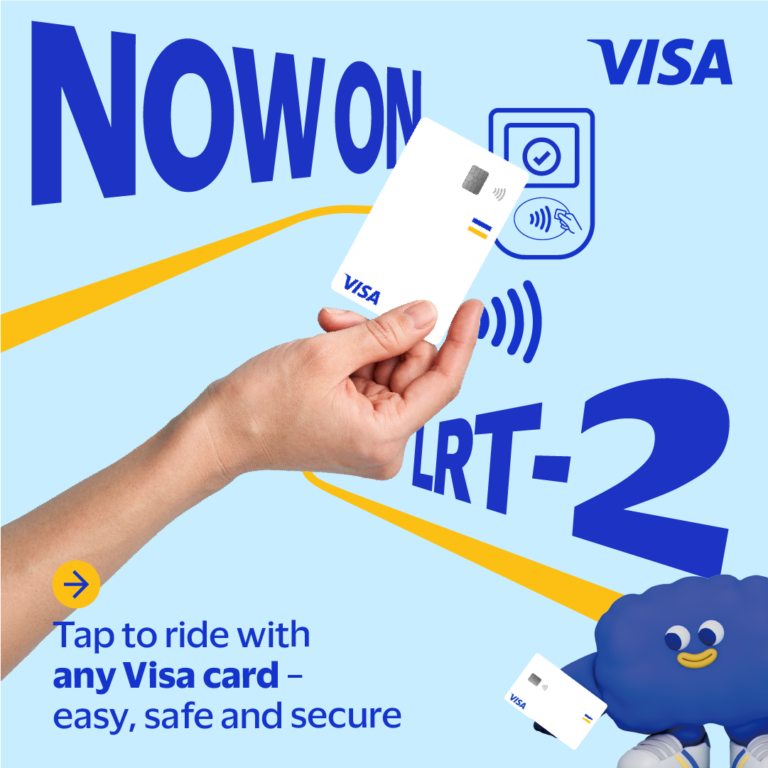 Visa expands contactless fare collection to LRT-2