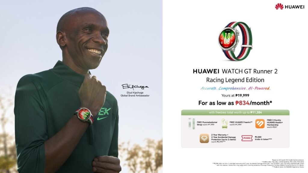 HUAWEI WATCH GT Runner 2 Racing Legend Arrives in the Philippines for PHP 19,999