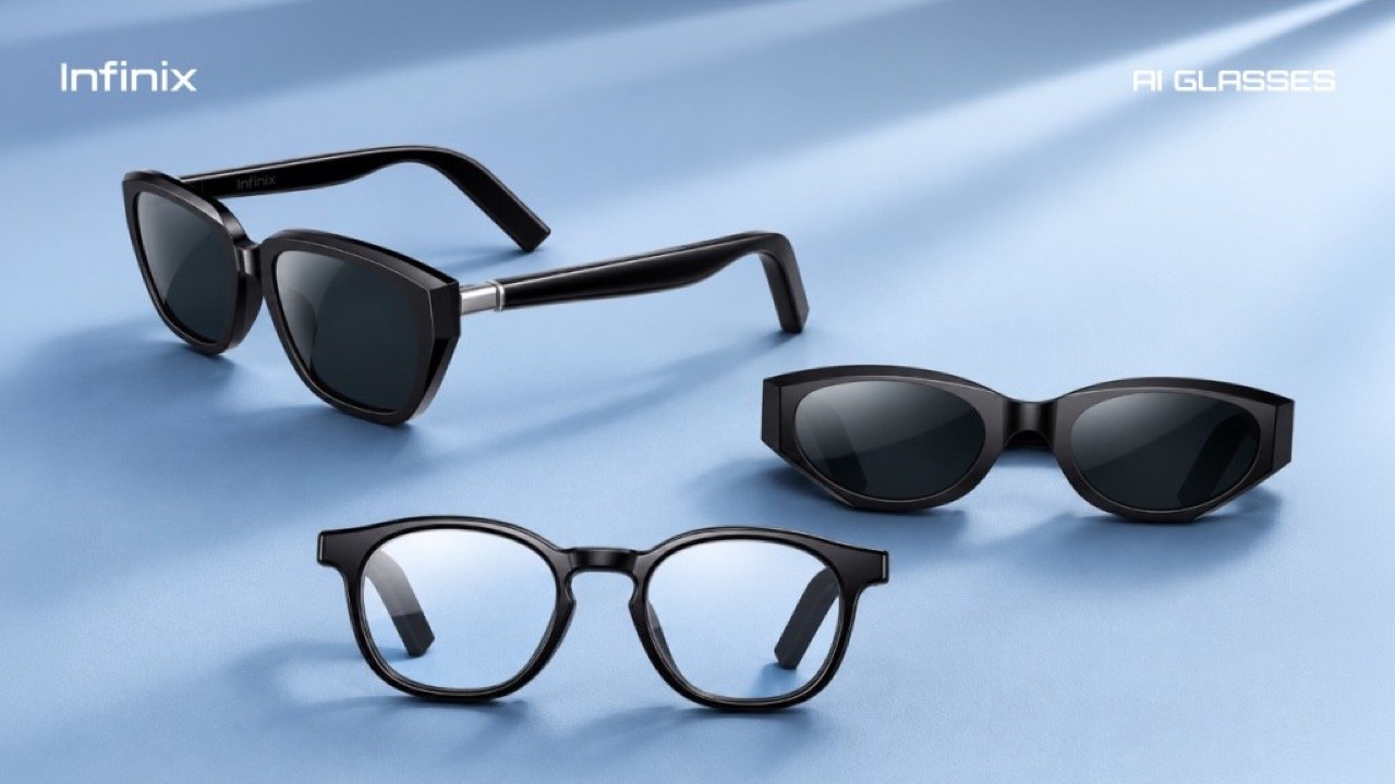 Infinix AI Glasses Audio XGA01 three frame styles
