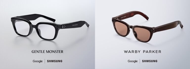 Samsung Unveils Galaxy Intelligent Eyewear with Gentle Monster and Warby Parker