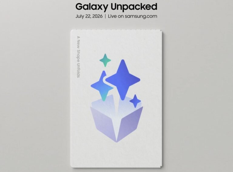 Samsung Galaxy Unpacked July 2026 Confirmed
