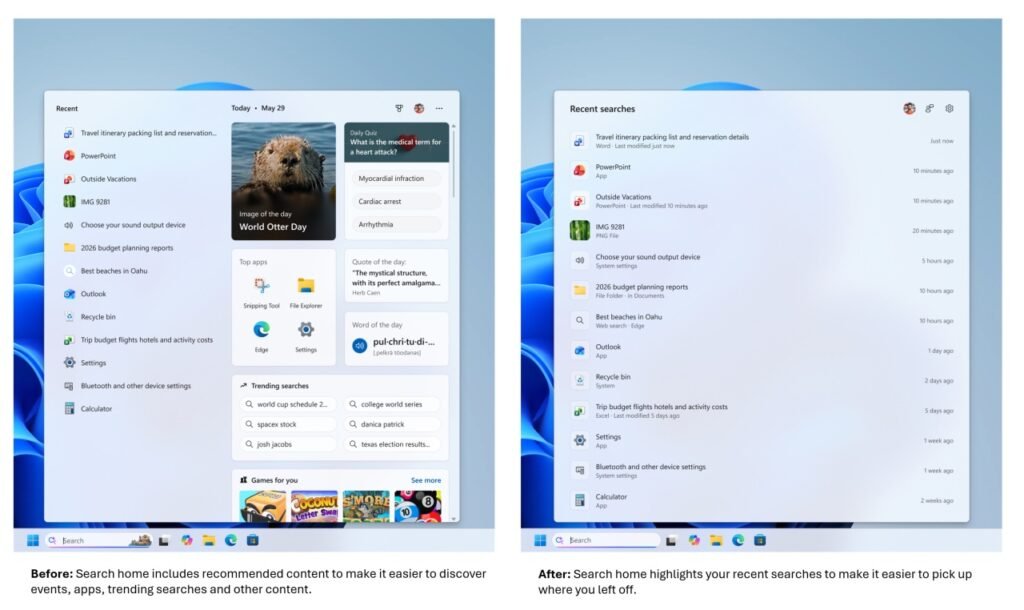 Microsoft Announces Major Windows 11 Search Overhaul: Removes Ads and Boosts Local Results