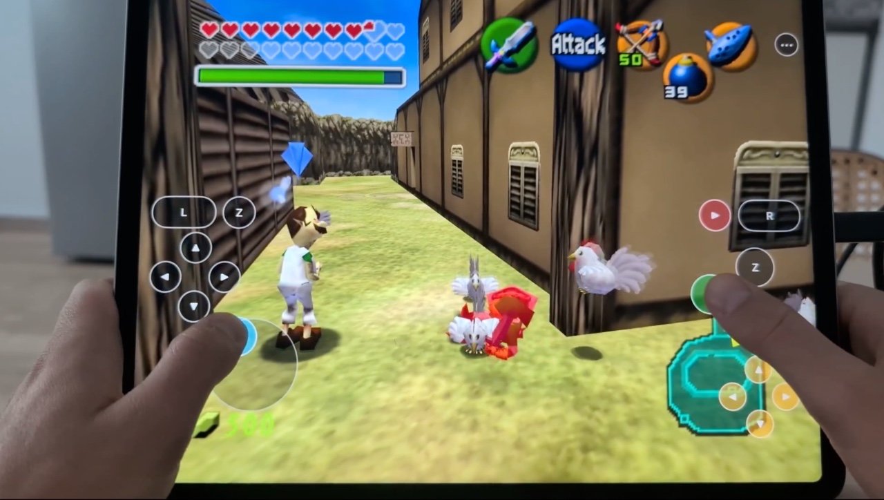 Zelda: Ocarina of Time Can Now Run Natively on iOS and iPadOS at 60FPS