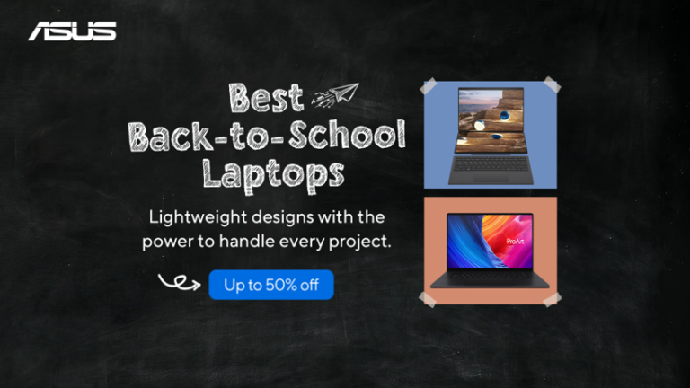ASUS Launches Biggest Back-to-School Wave 2 Deals