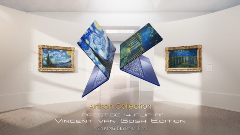 MSI Prestige 14 Flip AI+ Vincent van Gogh Edition Now Available in the Philippines