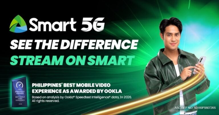 Smart Wins Best Mobile Video Experience in the Philippines for 2nd Straight Year: Ookla 1H 2026 Report
