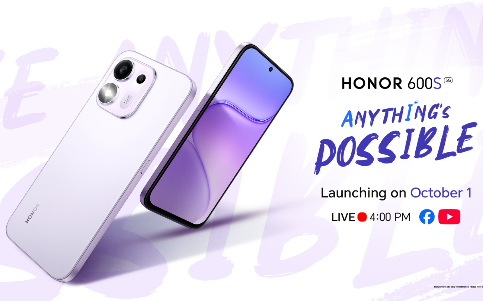 HONOR 600S launching in the Philippines on October 1